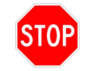 R-2. Detención obligatoria, el stop. Hay que parar del todo.
