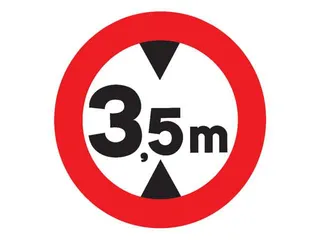R-205. Limitación de altura. La de los túneles y los pasos inferiores.